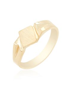 Baby Signet Ring  - Diamond Shape Signet