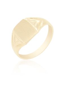 Baby Signet Ring with Arrow Design