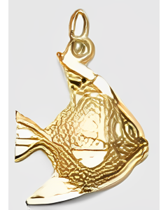 10K Yellow Gold Sunfish Charm