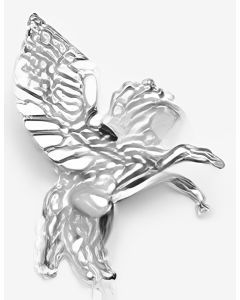 Silver 3D Pegasus Pendant