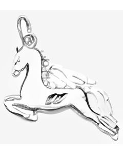 Silver Pegasus Charm