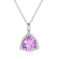 Genuine Stone & Dia. Pendants Genuine Stone & Dia. Pendants
